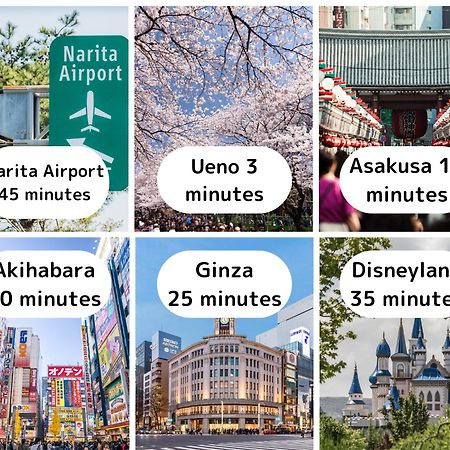 東京都Ueno Minowa 502公寓 外观 照片